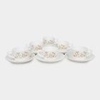 130ml Opalware Cup & Saucer Set of 6, , small image number null