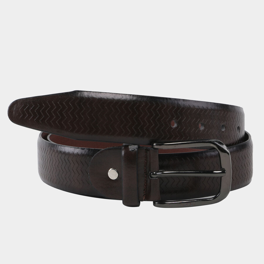 Men Casual Brown Belt (40 in.), , large image number null