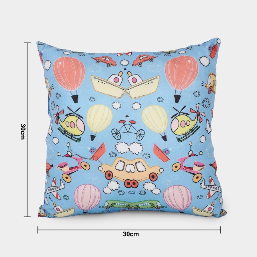 Light Blue Fabric Cushion, , large image number null