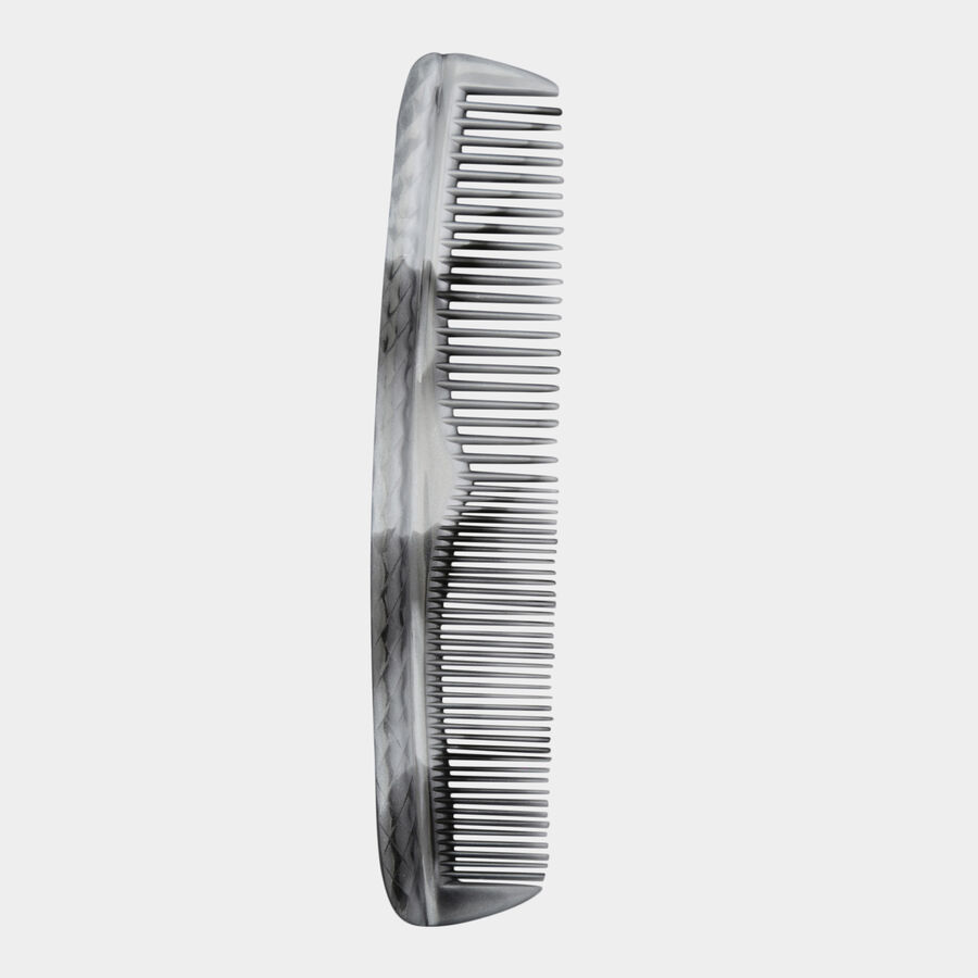 Plastic Hair Comb, Set of 2 - Colour/Design May Vary, , large image number null
