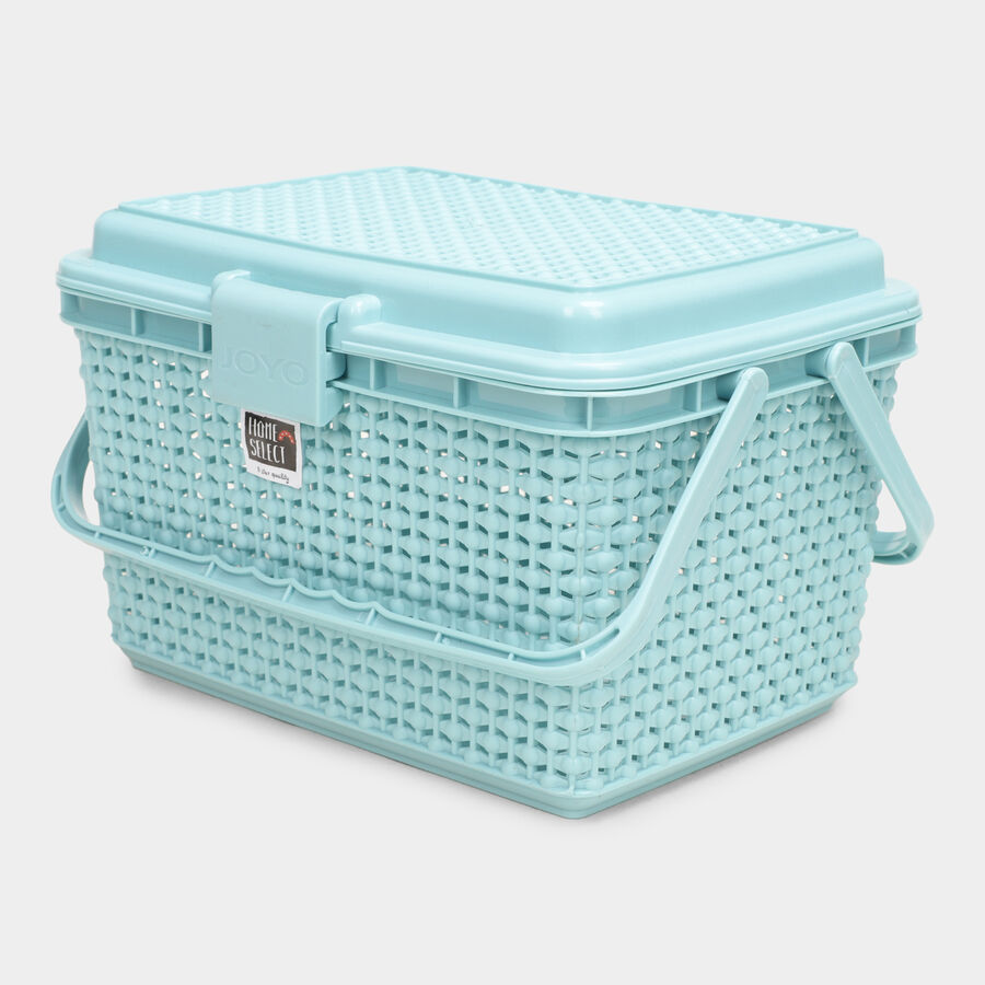 Plastic Basket with Handle, , large image number null
