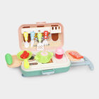 Kid's Multicolor Plastic Kitchen Set, , small image number null