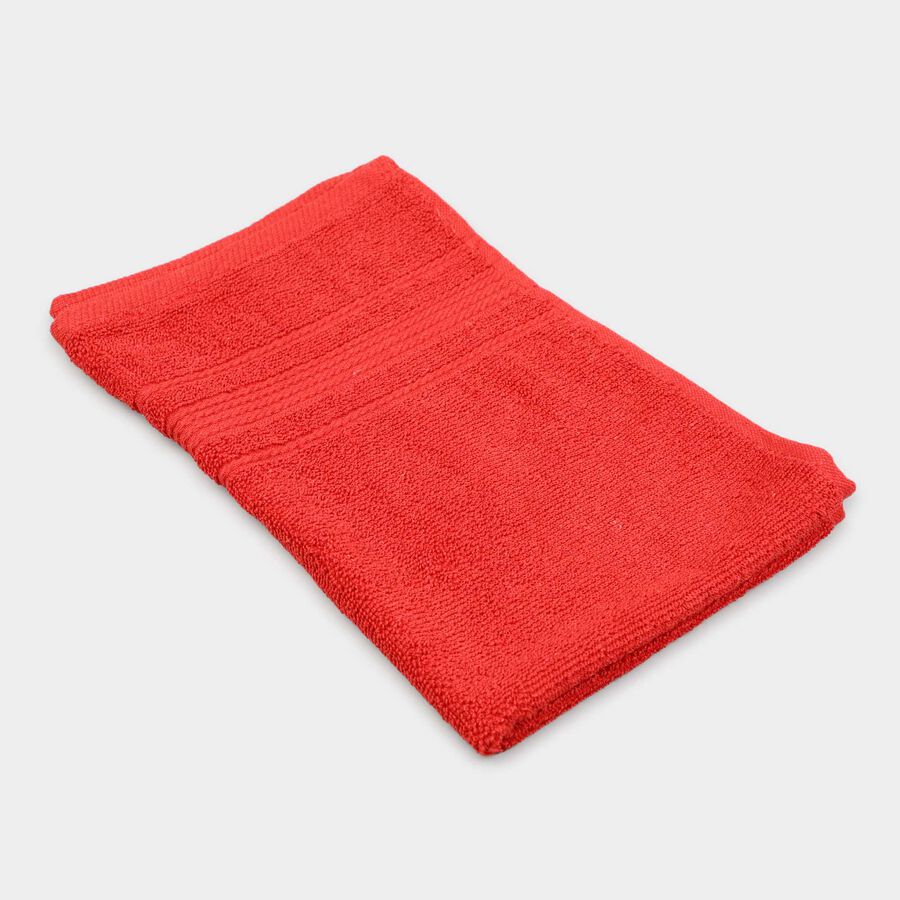 500 GSM Red Cotton Hand Towel, , large image number null