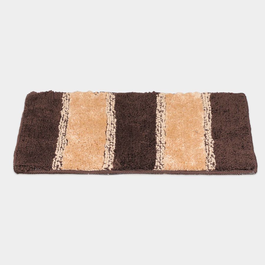 Anti-Skid Brown Polyester Door Mat, , large image number null