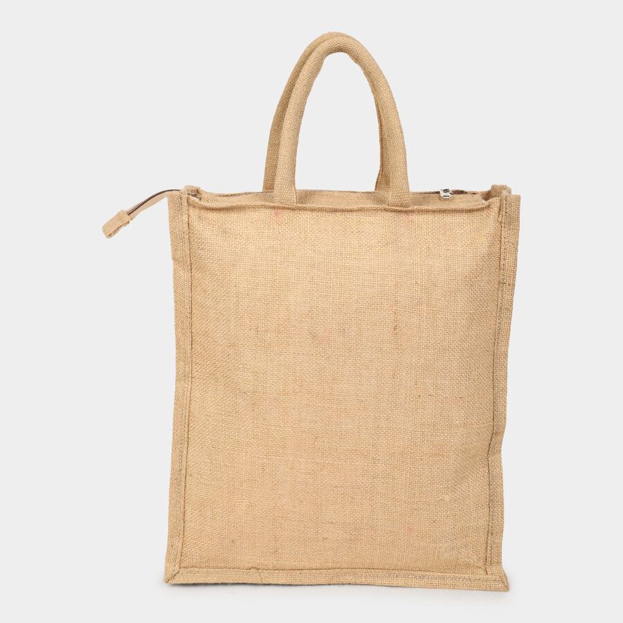 Beige Jute Bag, , large image number null