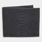 Men's Blue Polyurethane Wallet, , small