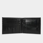 Men's Black Polyurethane Wallet, , small image number null