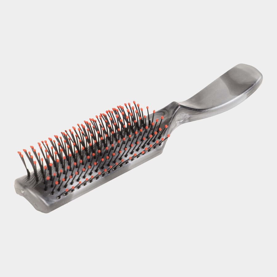 Plastic Hair Brush, Black, , large image number null