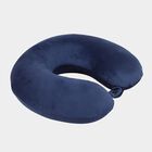 Dark Navy Blue Solid Pillow, , small