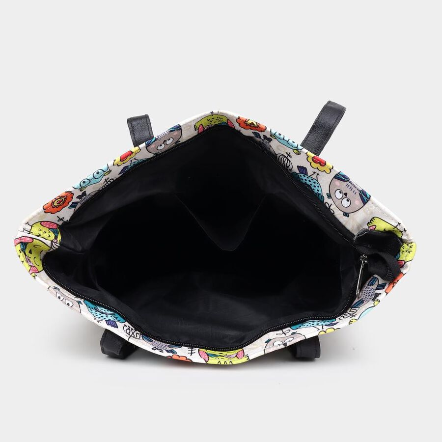 Multicolour Canvas Bag, , large image number null