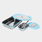 Steel Lunch Box with Small Container and Spoon, , large image number null