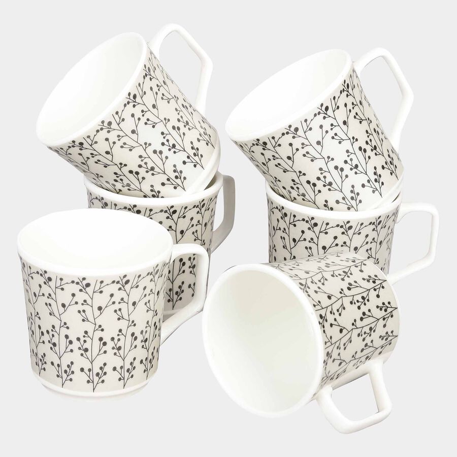 160 ml Bone China Mug Set of 6, , large image number null