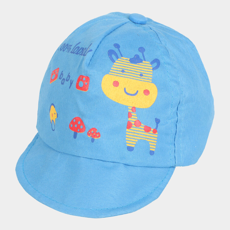Kids' Blue Canvas Cap, , large image number null