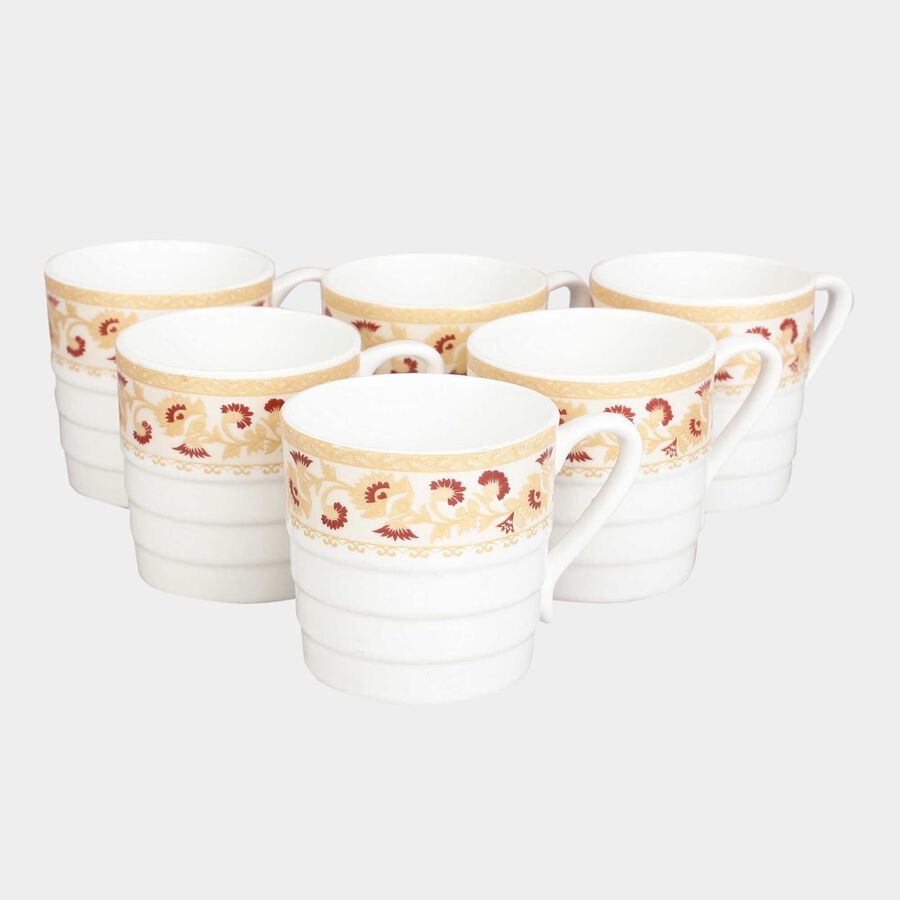 150 ml Bone China Cup, Set of 6, , large image number null