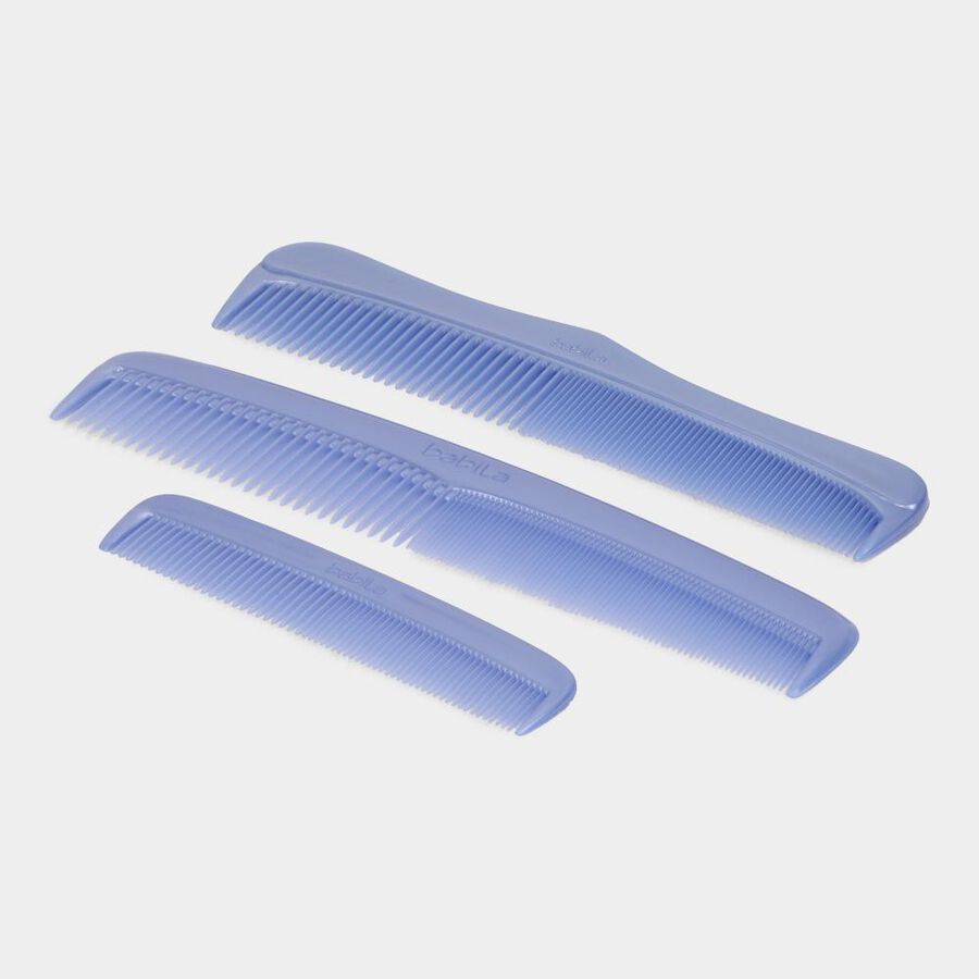 Plastic Comb Set of 3, , large image number null