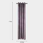 7ft. Light Grey Microfiber Door Curtain, , small image number null