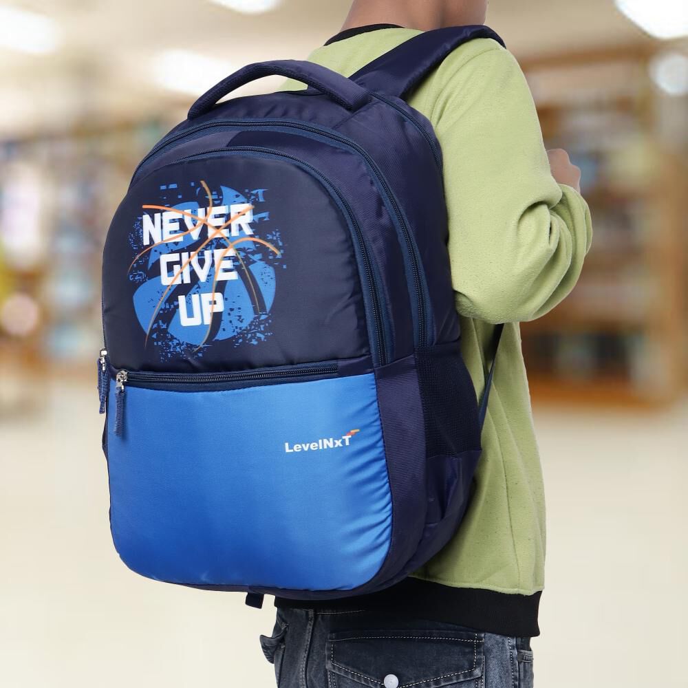 Levelnxt Blue Backpack, 50L (Approx) | Vishal Mega Mart India