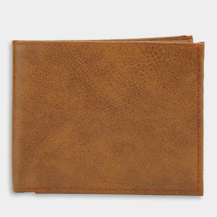 Men PU Tan Wallet, , large image number null