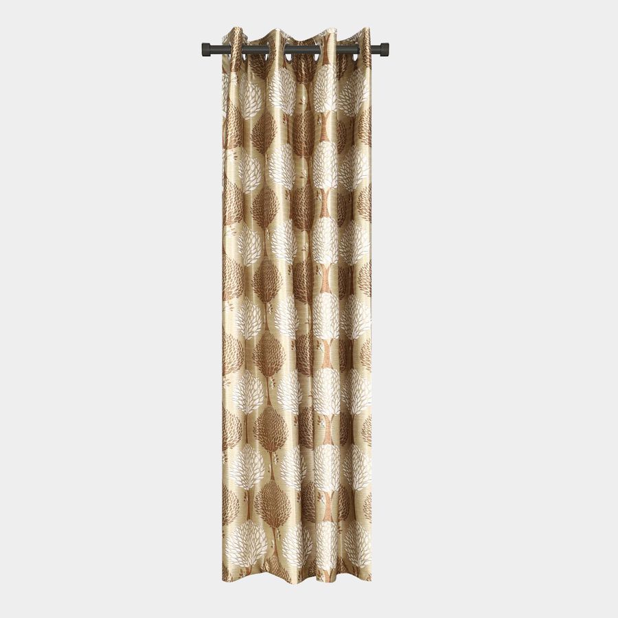 5ft. Brown Window Curtain, , large image number null