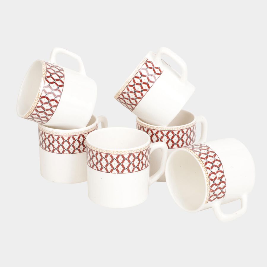 120 ml Stoneware Cup, Set of 6, , large image number null