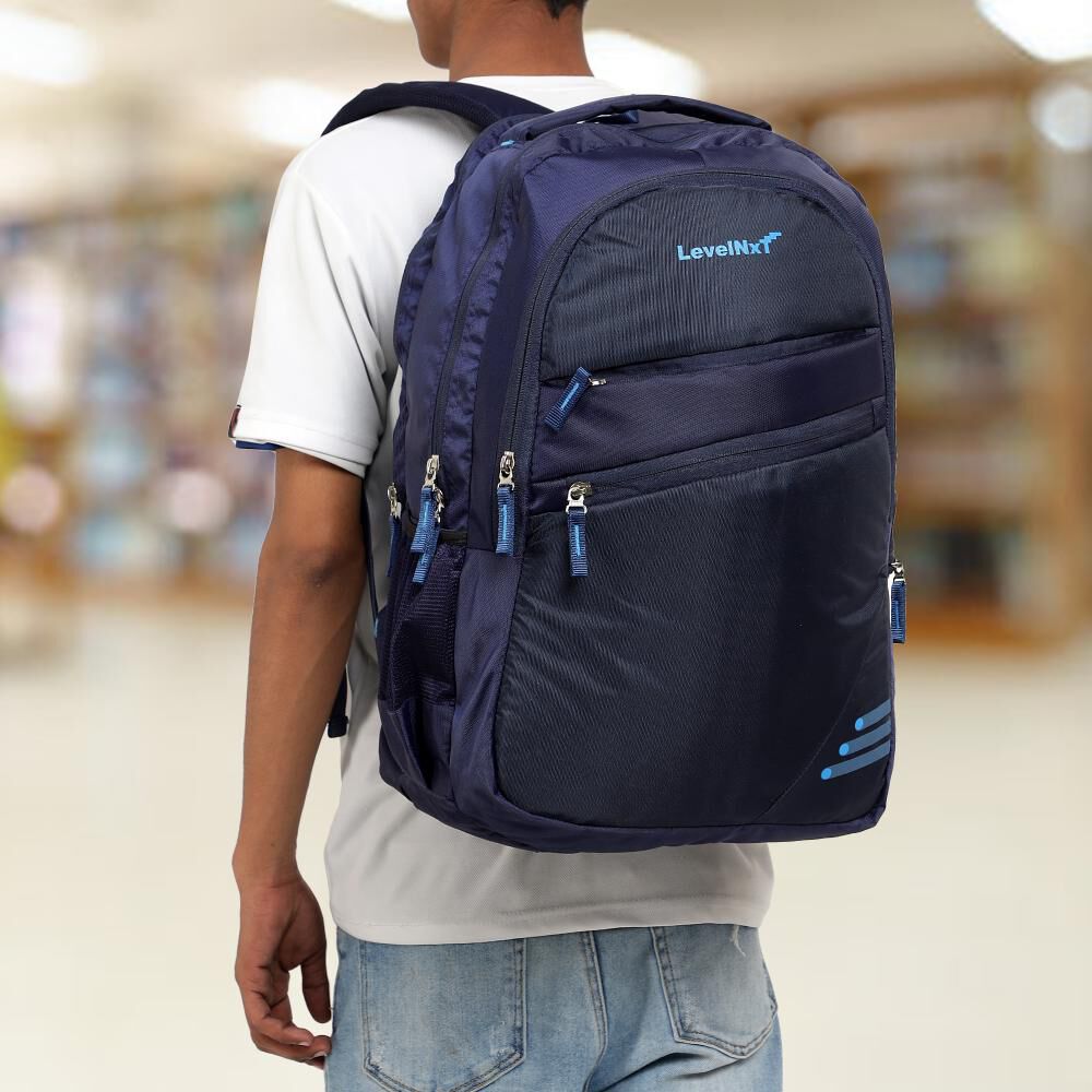 Levelnxt Blue Backpack, 60L (Approx) | Vishal Mega Mart India