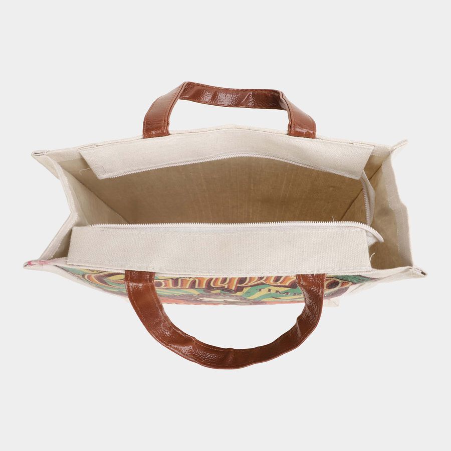 Multicolour Canvas Bag, , large image number null