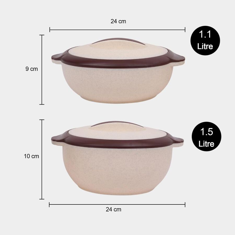 Casserole, Set of 2, 1L and 1.5L, , large