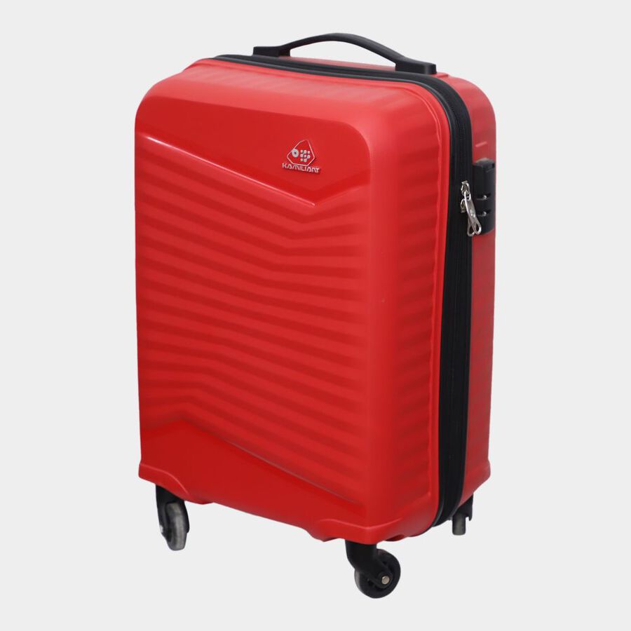 4-Wheel Red PVC Matee Hard Case Trolley, Small + Medium + Large, , large image number null