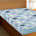 Blue Microfiber Single Bedsheet, , small image number null