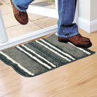 Grey Polyester Door Mat, , small image number null