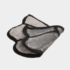 Grey Polyester Rug, , small