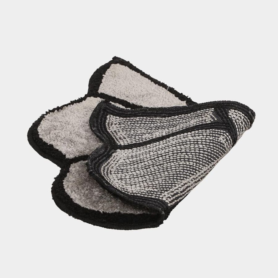 Grey Polyester Rug, , large