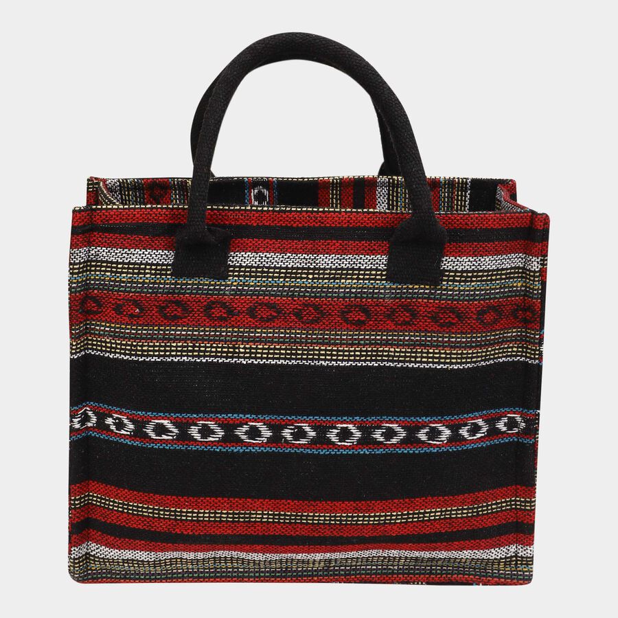 Women's Multicolour Polyester Tote Bag, , large image number null