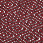 Maroon Polyester Door Mat, , small image number null