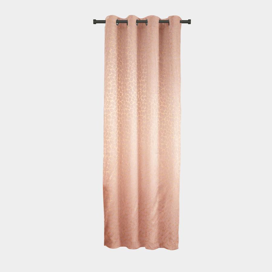 7ft. Bedroom Soft Dusty Pink Blackout Eyelet Curtains, , large image number null