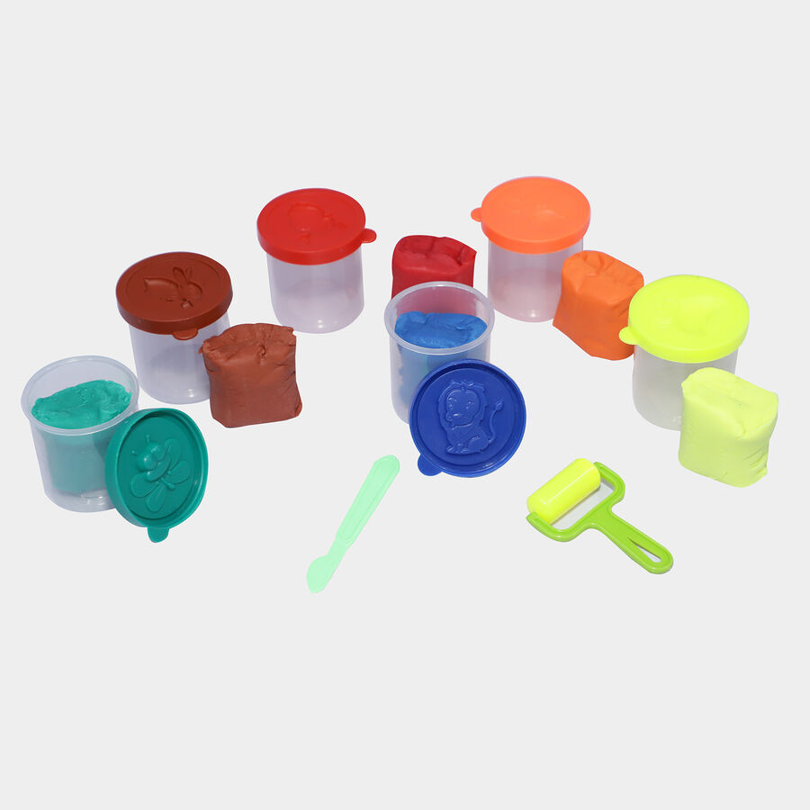 Modelling Clay Set, 6 Shades, , large image number null