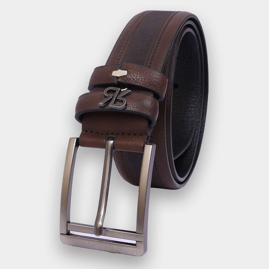 Men Casual Brown Belt (32 in.), , large image number null