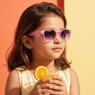 Kid'S Pink Plastic Kids Sunglass, , small