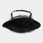 Women's Black Fabric Tote Bag, , small image number null