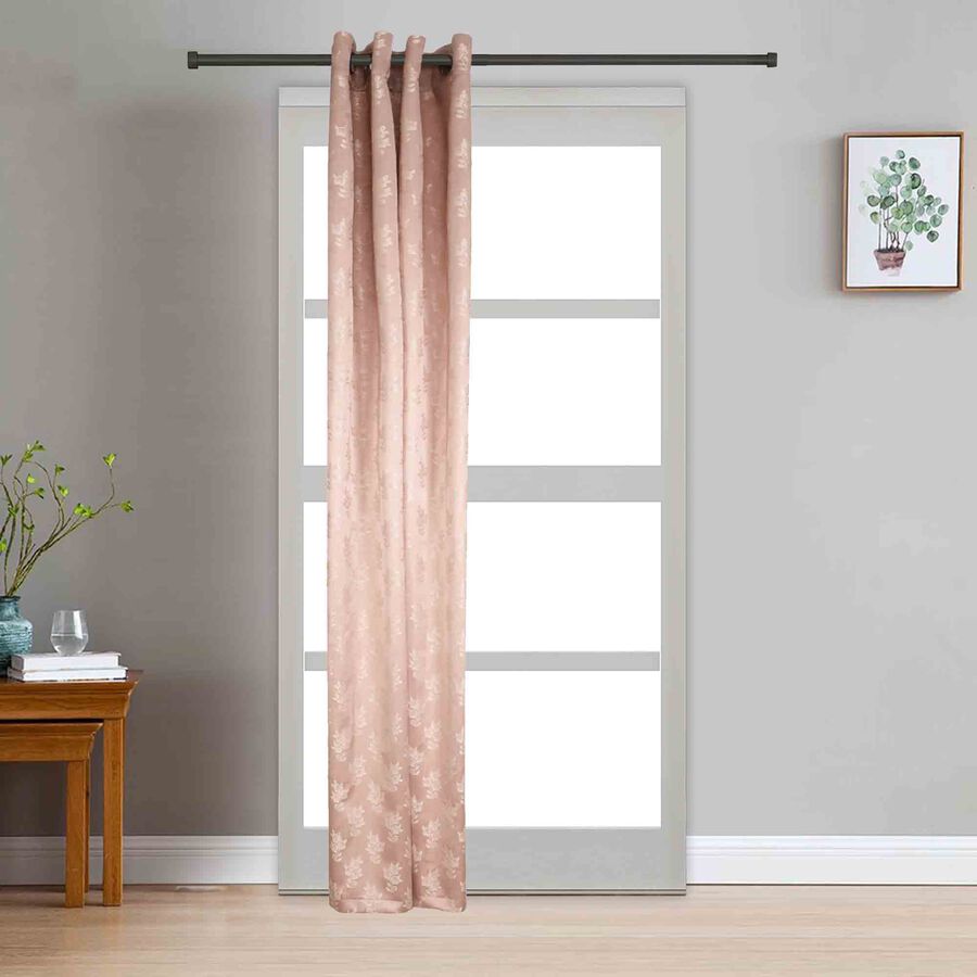 7ft. Peach Microfiber Door Curtain, , large image number null