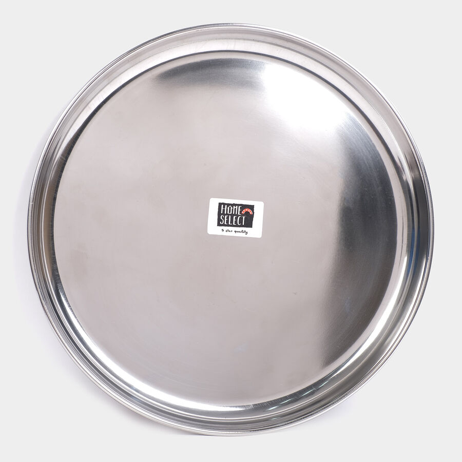 Stainless Steel Plate, 27 cm, , large image number null
