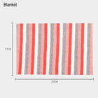 330 GSM Red Microfiber Blanket, , small image number null