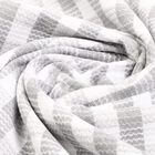 220 GSM Grey Cotton Blend Bath Towel, , small