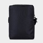 Men's Black Canvas Sling Bag, , small image number null