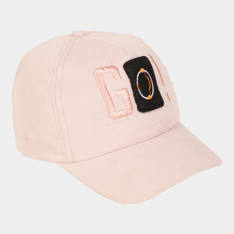 Kids' Pink Canvas Cap, , large image number null