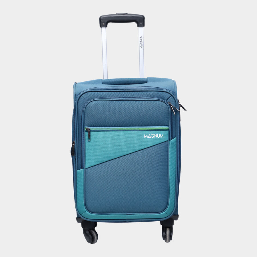 4-Wheel Polyester Soft Case Trolley, Small, , large image number null