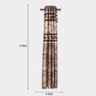 5ft. Brown Window Curtain, , small image number null