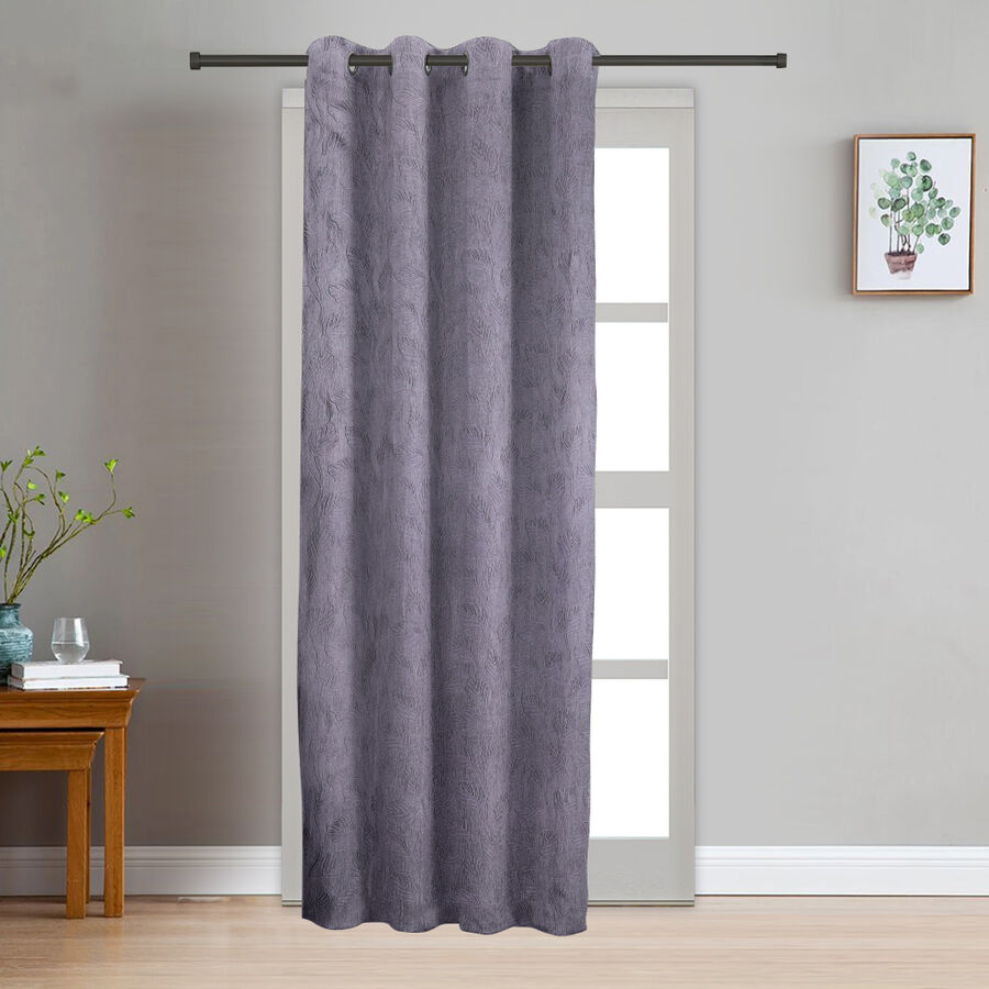 7 ft. Wine Polyester Curtain, , large image number null
