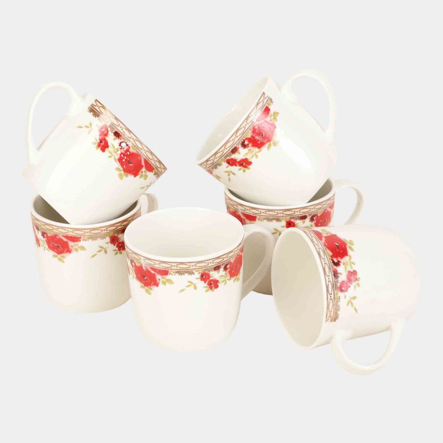 150 ml Bone China Mug, Set of 6, , large image number null