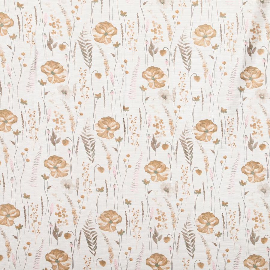 5ft. Brown Window Curtain, , large image number null
